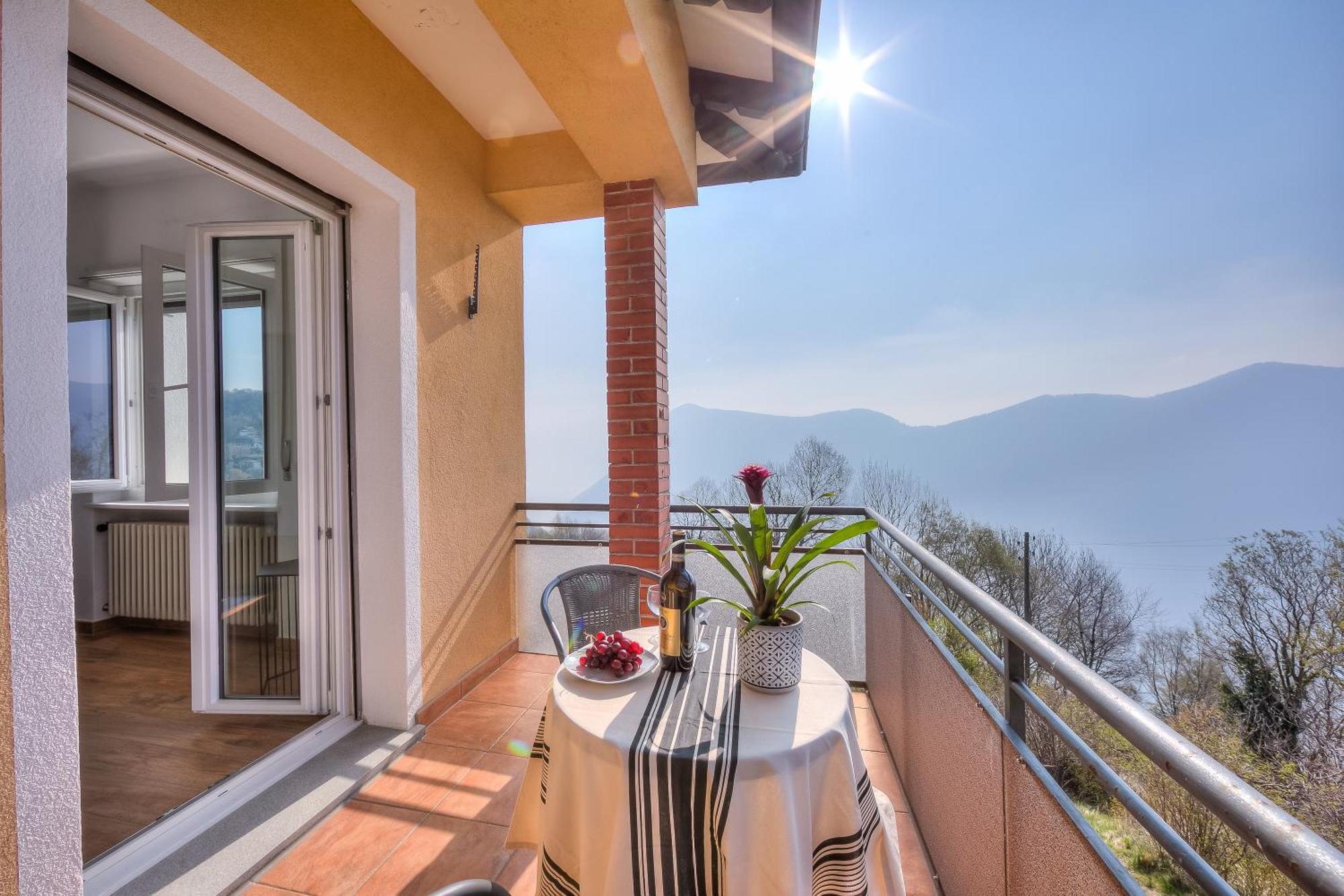 Ca' Gina Panoramica - Monte Bre - Happy Rentals Lugano Exterior foto